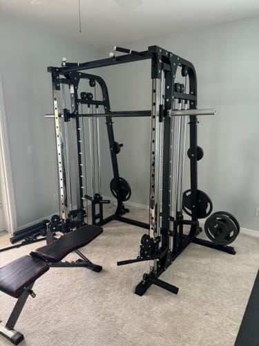 Customer photo review of MAJOR All-in-One Home Gym Smith Machine Spirit B2