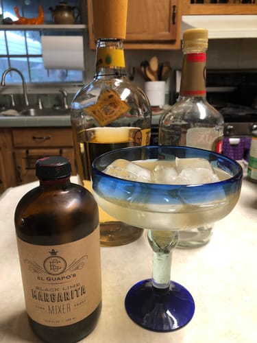 Customer photo review of Black Lime Margarita Mixer