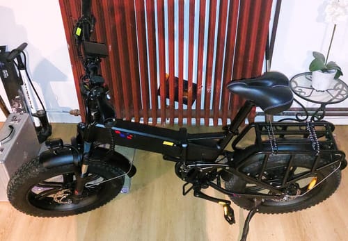 Customer photo review of Engwe Engine Pro 2022 Version 750W 20" Fat Bike Foldable 16Ah E Mountain Bike EMTB