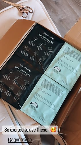 Customer photo review of The CryoPeptide 40 Pack