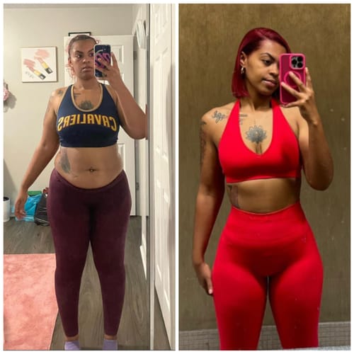 Customer photo review of "Waist NoMo" Slimming Cream