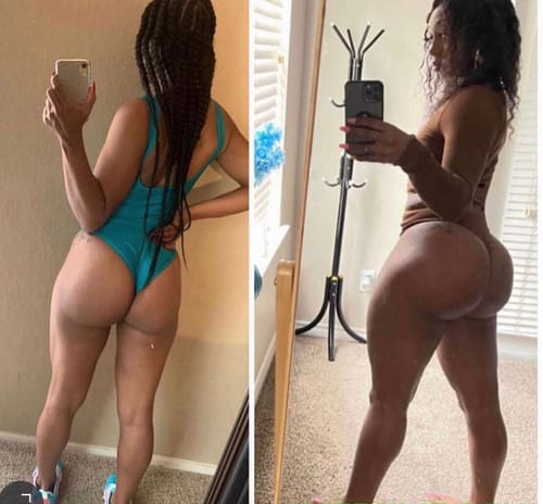 Customer photo review of "Big Booty Judy" Butt & Hip Enhancement Cream