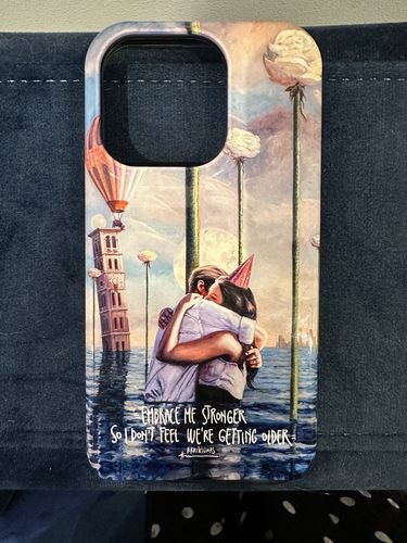 Customer photo review of Embrace Me Stronger So I Don't Feel We're Getting Older