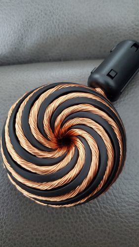 Customer photo review of Qi Coil™ Mini Legacy Single: Mobile Rife & PEMF Therapy