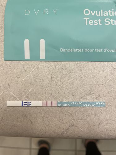 Customer photo review of Ovulation Test Strips