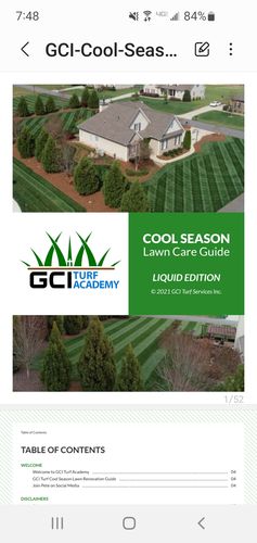 Customer photo review of Cool Season Lawn Care Guide