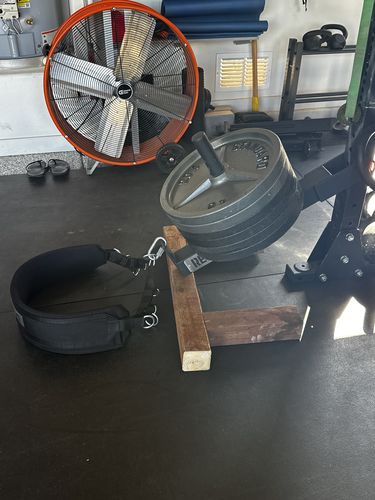 Customer photo review of Belt squat attachment