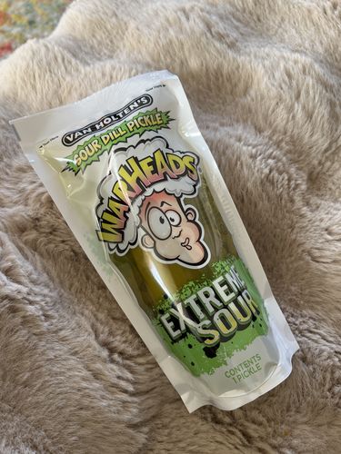 Customer photo review of *BRAND NEW* Van Holten's Jumbo Warheads Extreme Sour Dill Pickle In-a-Pouch