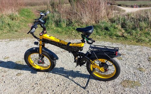 Customer photo review of Lankeleisi X3000 Plus 1000W 20" Fat Bike Dual Crown Fork Foldable E-Mountain Bike 40km/h 130km 17.5Ah