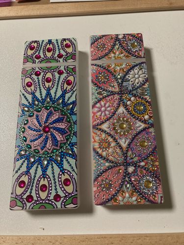 Customer photo review of Diamond Painting Stiftebox Katze