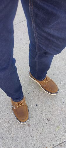 Customer photo review of 6 Inch Moc Toe Boot