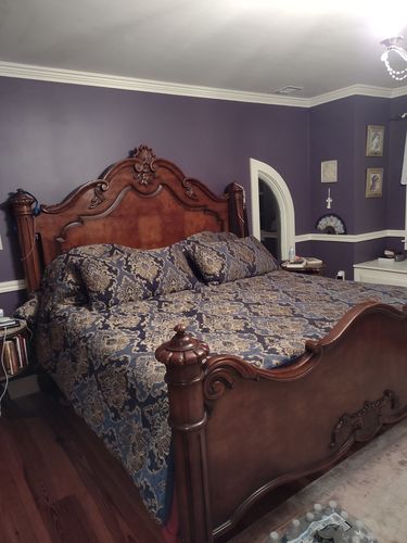 Customer photo review of Woodstock Indigo 4-Piece Comforter Set By J Queen
