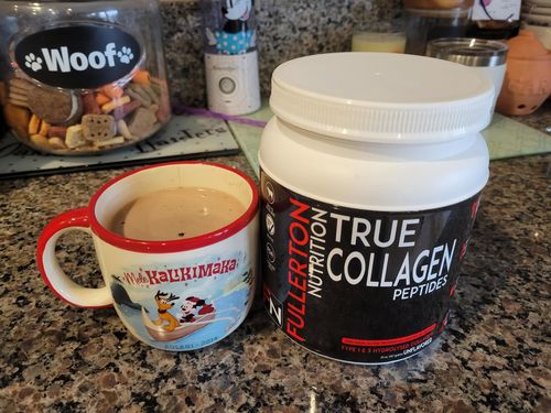 Customer photo review of True Collagen Protein