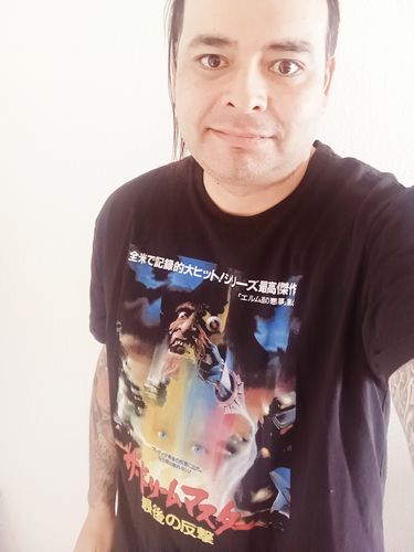 Customer photo review of Nightmare on Elm Street 4 "Japan" Tee