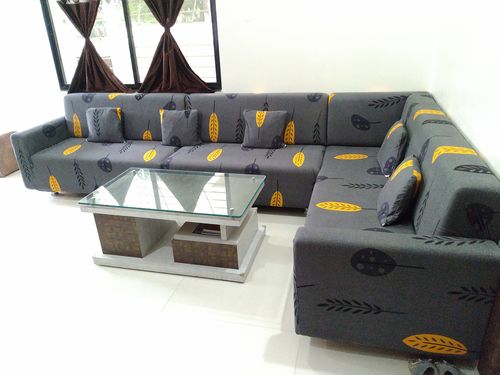Customer photo review of L Shape Sofa Cover