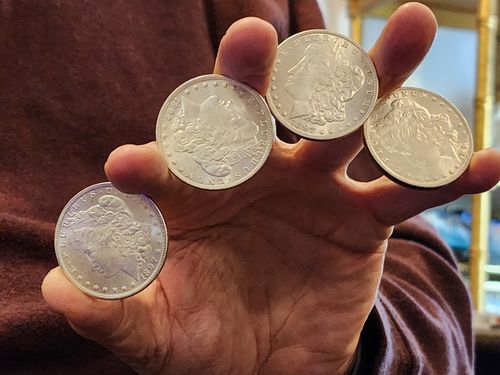 Customer photo review of Replica Morgan Coin ×1