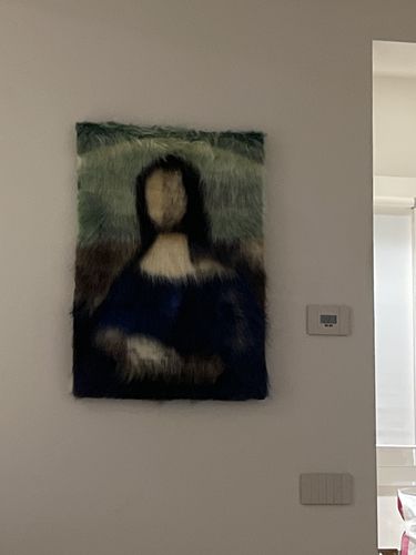 Customer photo review of Fluffy Mona Lisa