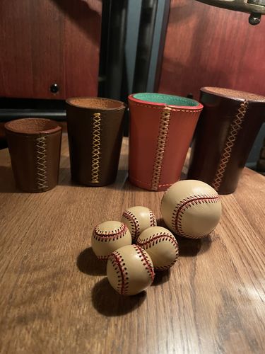 Customer photo review of LEATHER BALL BY TCC