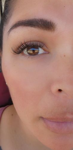 Customer photo review of DIY LASH EXTENSIONS KIT - Lash extensions without the salon