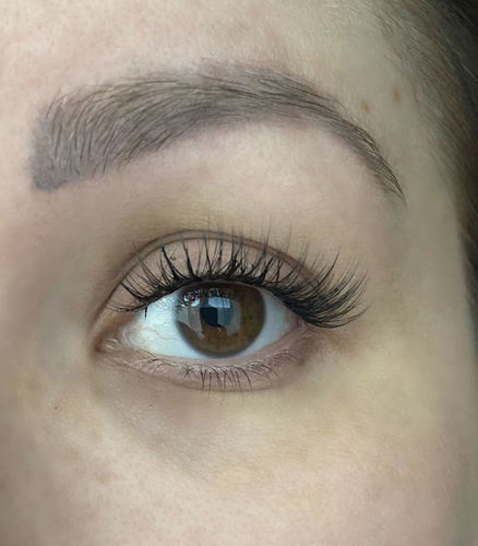 Customer photo review of DIY LASH EXTENSIONS KIT - Lash extensions without the salon