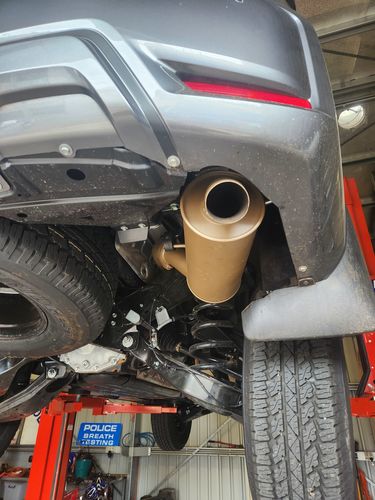Customer photo review of Pacemaker King Brown 3" Stainless Exhaust - Nissan Y62 Patrol (ALL) 5.6L Petrol Cat Back System