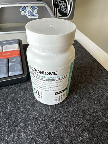 Customer photo review of Lactobacillus Reuteri NCIMB 30242 | Microbiome Plus+