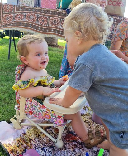 Customer photo review of Paloma baby chair