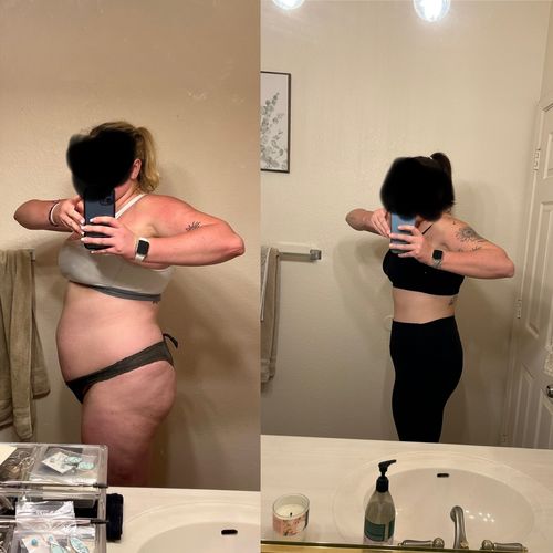 Customer photo review of Custom meal Plan