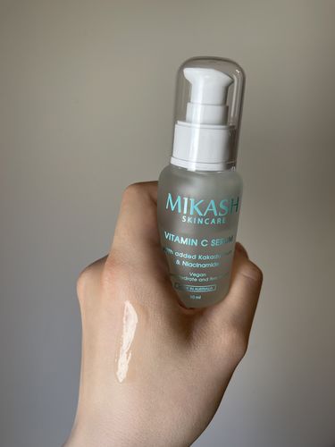 Customer photo review of Vitamin C serum