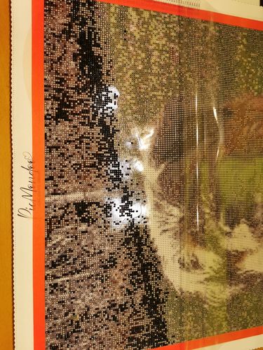 Customer photo review of Mehr Farben für personalisierte Diamond Paintings (Eigenes Bild)