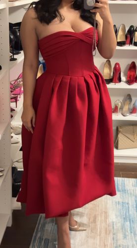 Customer photo review of Kinna Semi-Sweetheart Dress
