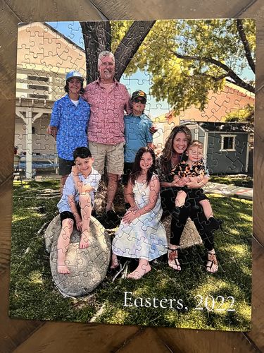 Customer photo review of 260 Piece Photo Puzzle