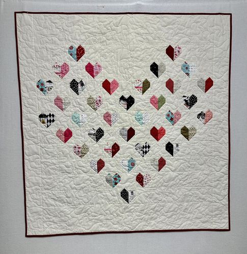 Customer photo review of Heart of Hearts Quilt Pattern | Digital PDF Pattern