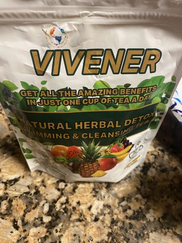 Customer photo review of (SOFTER) VIVENER DETOX TEA with 30 baggies inside (FOR SENSITIVE STOMACH) SOFTER VERSION 🌱with extra ginger and ginger aftertaste ✅FOR MORE IMMUNE SUPPORT BOOST (GINGER SHOT WITH BETTER FLAVOR IN TEA✅)