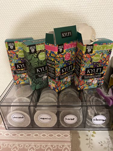 Customer photo review of Thé Vert Instantané À La Menthe - Sans Sucre