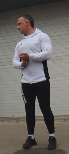Customer photo review of Comfort Elite Joggers - Black