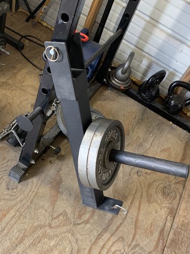 Customer photo review of Belt squat attachment