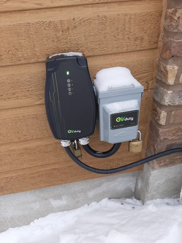 Customer photo review of Borne de recharge pour VE EVduty-40, EVC30