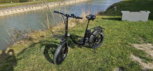 Customer photo review of CMACEWHEEL Y20 750W 20" Step-through Folding Electric Fat Bike 15Ah 45km/h 100km