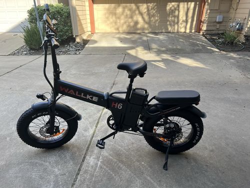 Customer photo review of Wallke H6 Dual Battery Folding Electric Bike