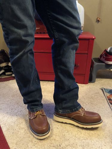 Customer photo review of 6 Inch Moc Toe Boot