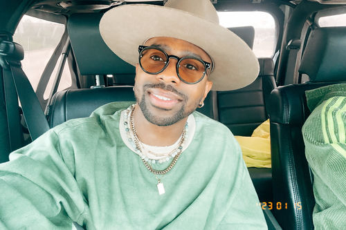 Customer photo review of Ocean Beaded Necklace