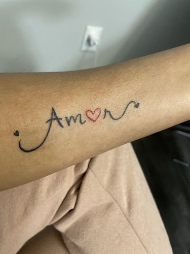 Customer photo review of Signature Tattoo Numbing Cream