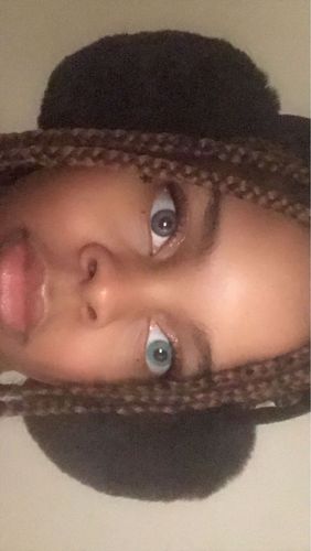 Customer photo review of Taylor Grey Contact Lenses(12 months of use)