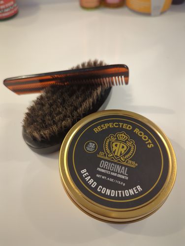 Customer photo review of Respected Roots Beard Conditioner - Original Scent (4 oz.)