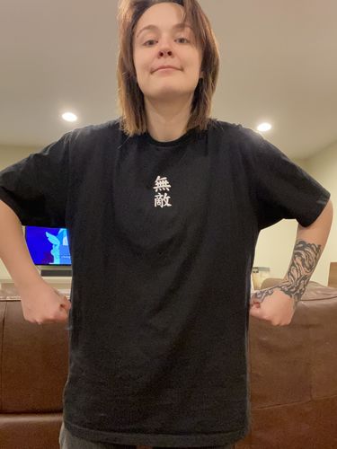 Customer photo review of Invincible Tee