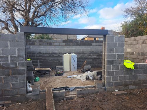 Customer photo review of Catnic CX110/100 | 110mm Extra Heavy Duty Cavity Wall Lintel