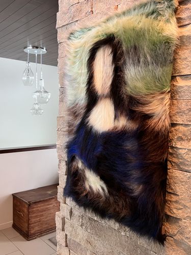 Customer photo review of Fluffy Mona Lisa