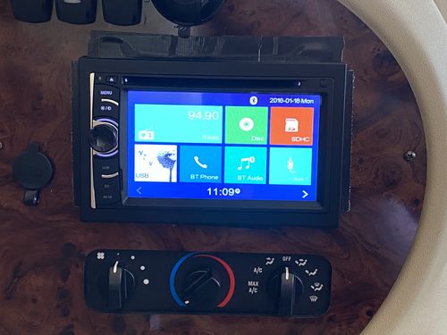 Customer photo review of Magnadyne M2 | Touch Screen Receiver w/ DVD & Bluetooth