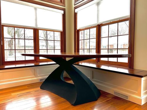 Customer photo review of Metal Table Base - 307 Tulipe - 28H inch - Flowyline